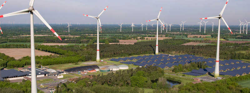 Duurzame energie opwekken in Saerbeck Duitsland