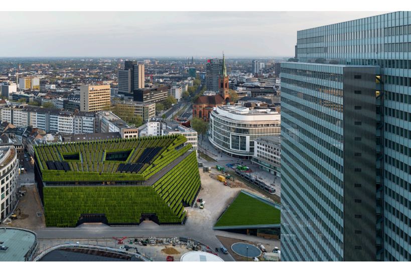 Kö-Bogen II, Düsseldorf – Europe’s Biggest Green Facade © ingenhoven architects : HGEsch